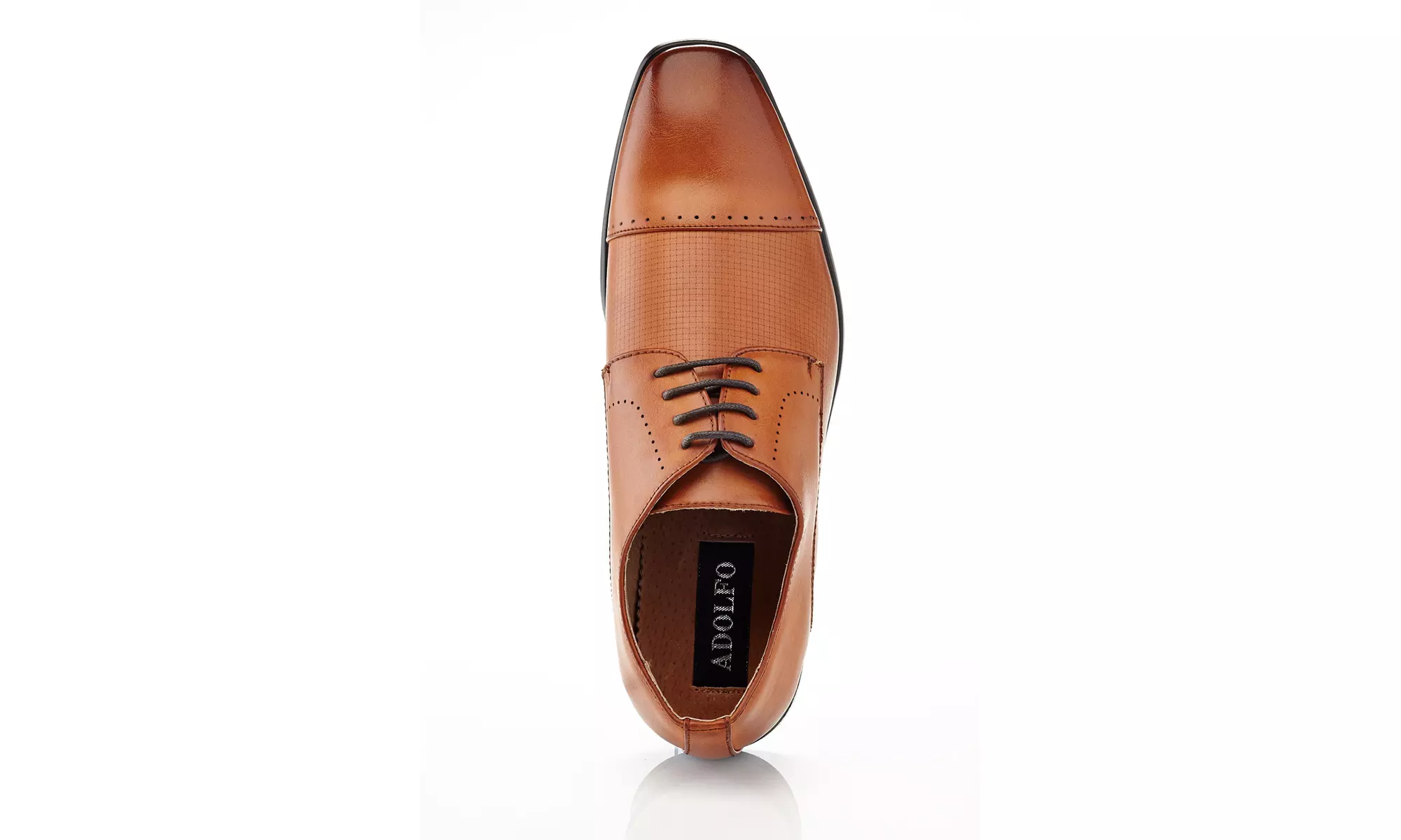 Adolfo Men's Cap-Toe Lace-Up Dress Shoes Multiple Styles