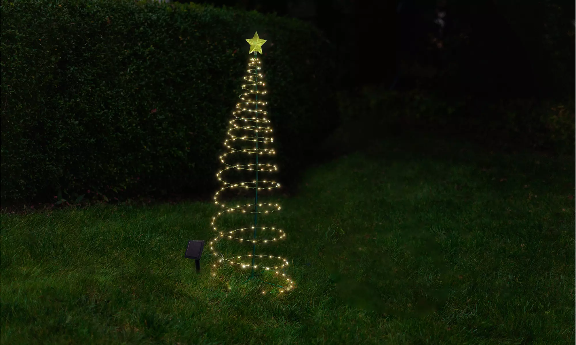 Outdoor LED Christmas Tree Decoration- 2 Colors, 2 Sizes, 1 & 2-Pack