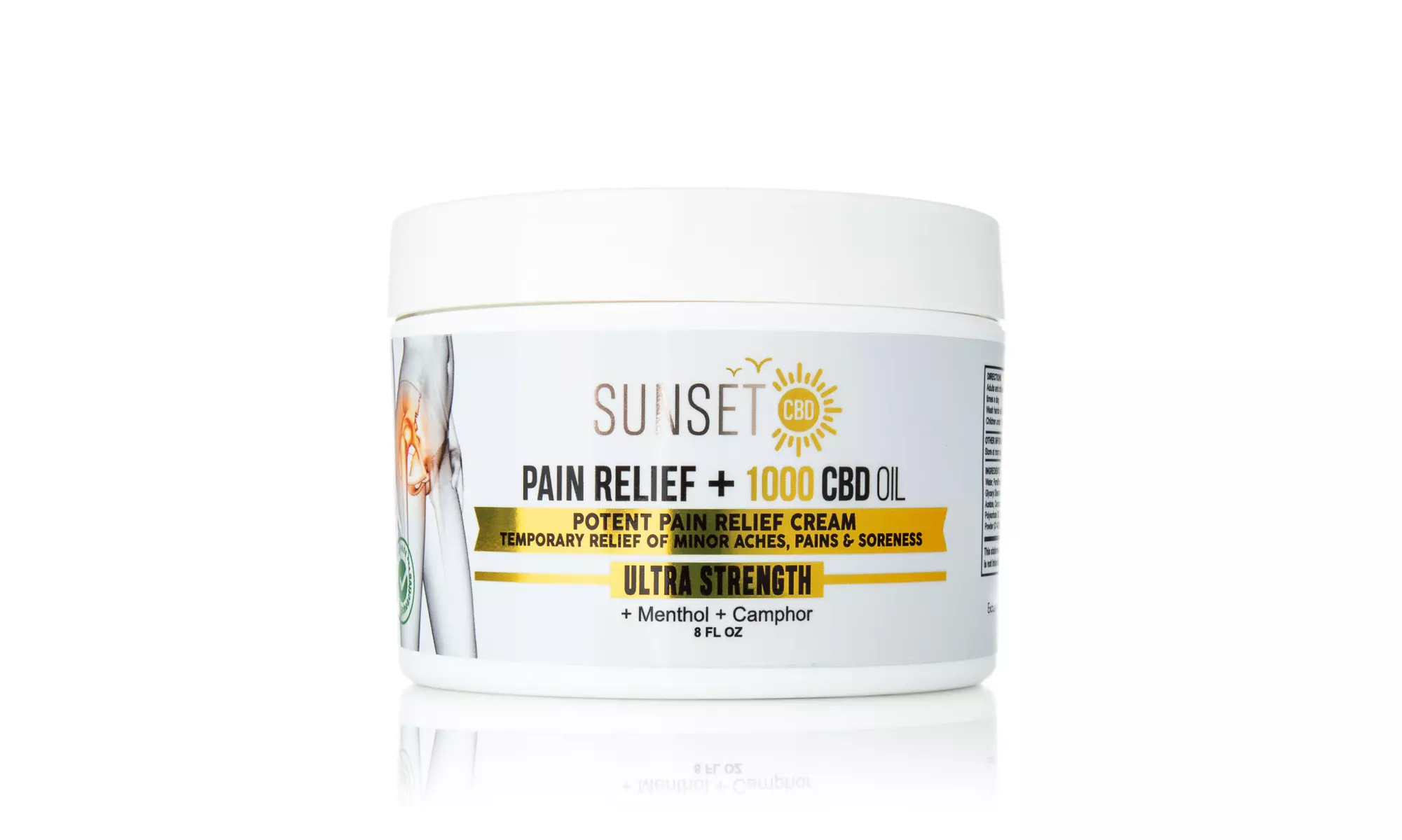 BUNDLE Pain Relief from Sunset CBD 1 pack / 2 pack  Options