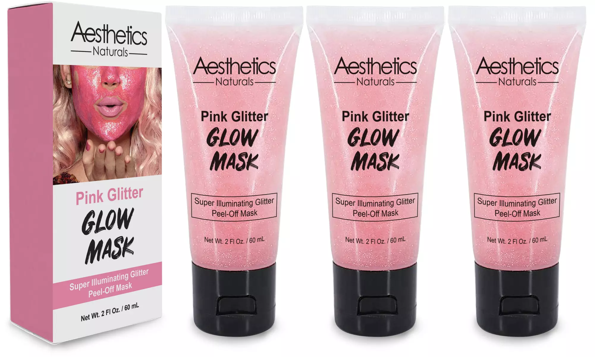 Aesthetics Peel-Off Facial Mask (1,2,3-Pack)