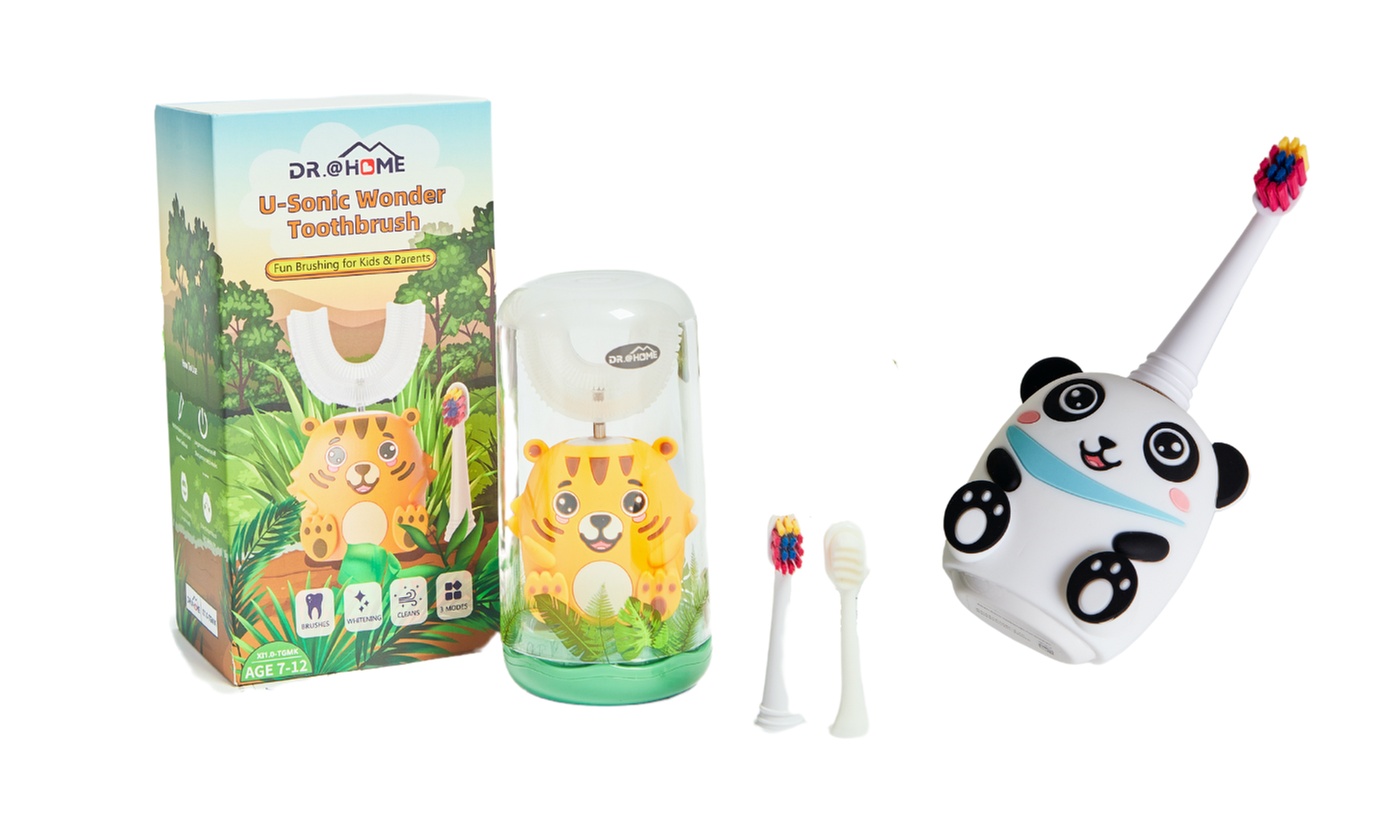 U-Sonic Wonderbrush - U-Shaped Brush Head for Kids from age 2-12