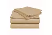 V&V Breathable Solid 400 Thread Count Egyptian Cotton Deep Pocket Sheet Set - Image 4