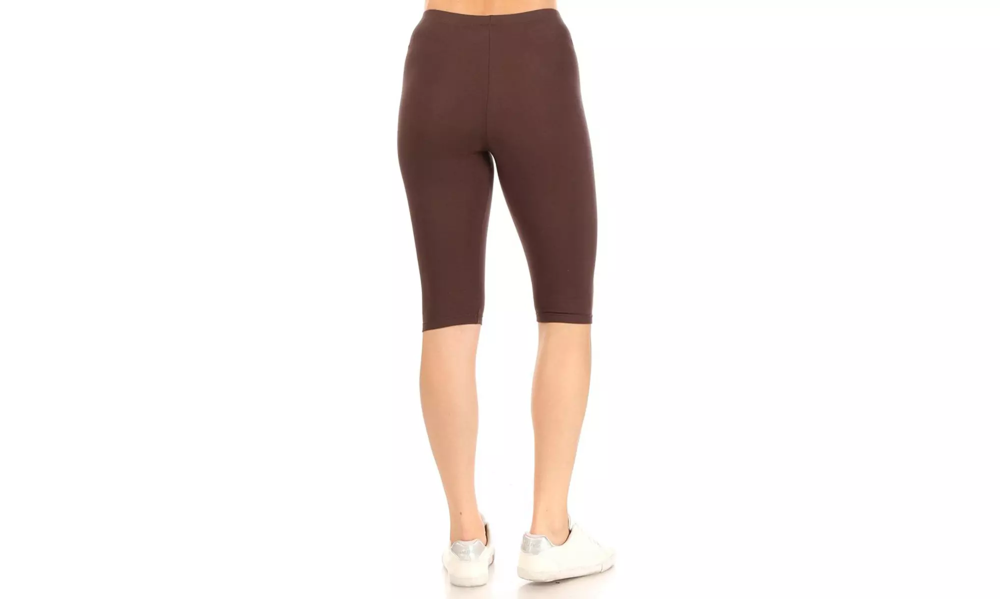 Women's Casual Solid Slim Running Yoga Capri Leggings (Pack of 3)