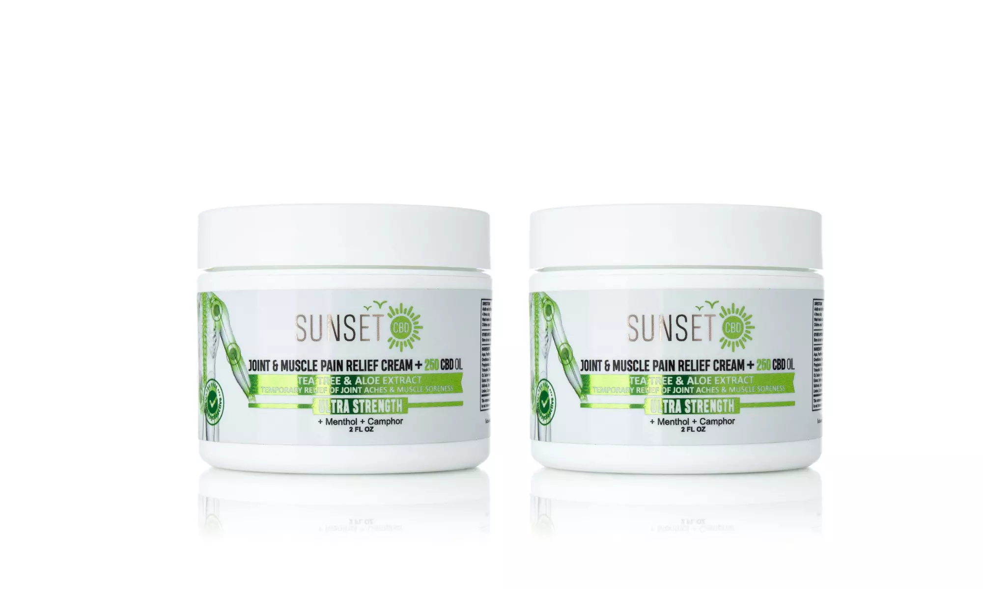 BUNDLE Pain Relief from Sunset CBD 1 pack / 2 pack  Options