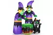 Costway Inflatable Halloween Witches, Zombie, Spider, Tentacles, Clown - Second Medium