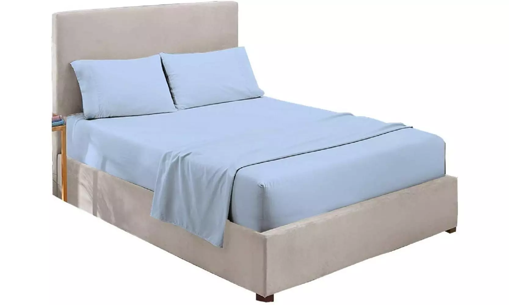 4-Piece 100% Cotton/1000 Thread Count Deep Pocket Luxury Sheets