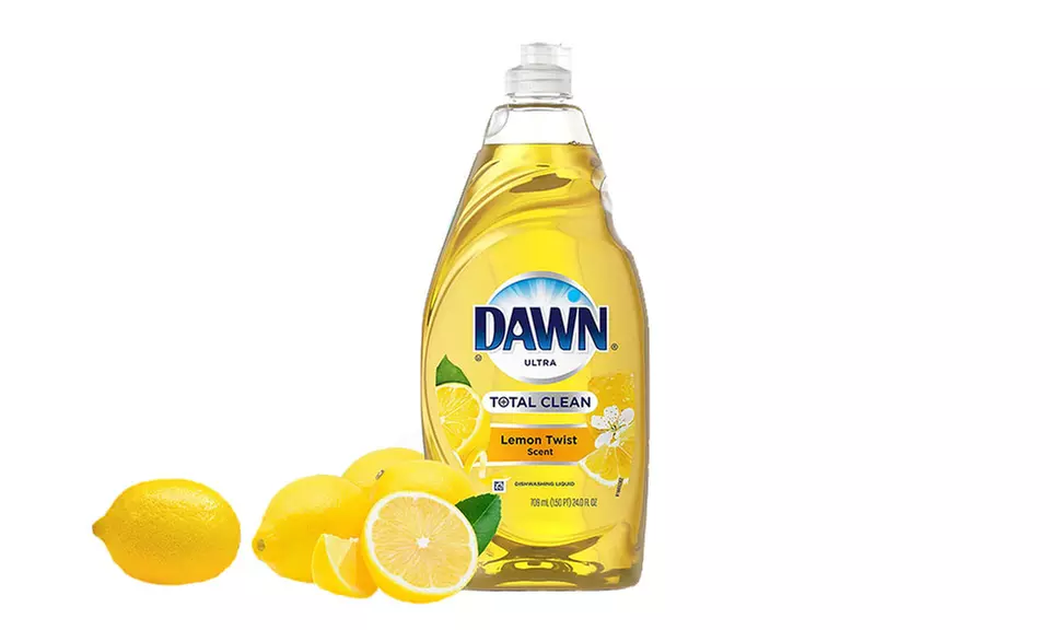 Dawn Total Clean Refreshing Lemon Twist Dish Soap 24oz - 3 Pack - Primary Image