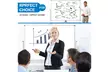 Mobile Whiteboard,Rolling Magnetic Whiteboard 48 x 36 Inches - Second Medium