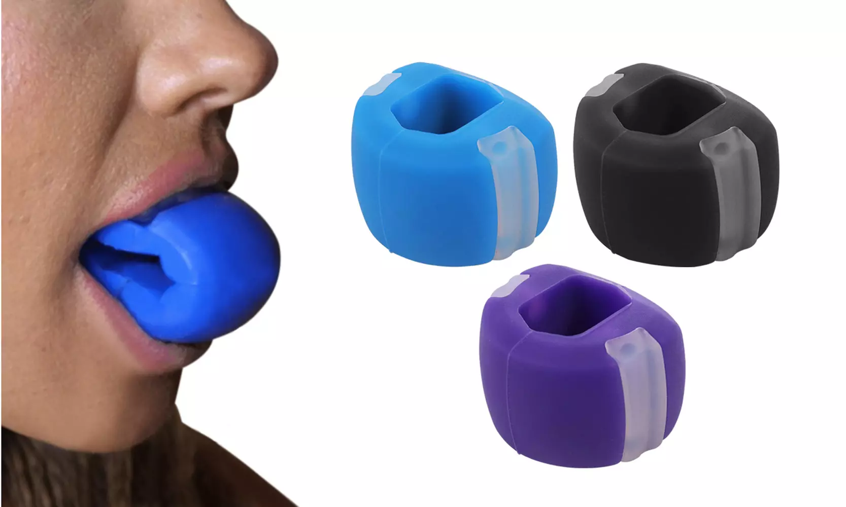 Ball Faced Jaw, Face and Neck Exerciser and  Jawline Shaper Enhancer - Primary Image