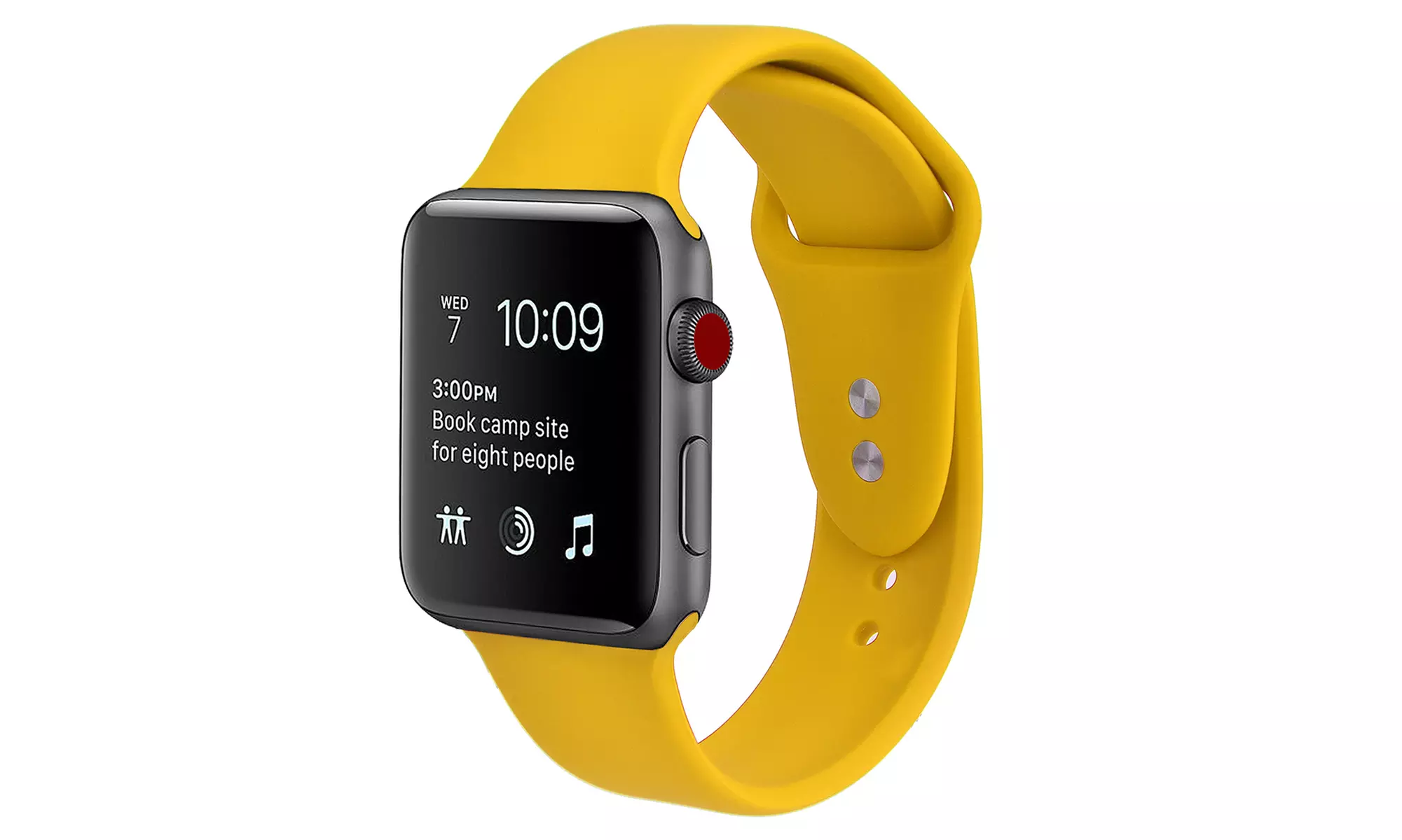 Silicone Sport Replacement Band for Apple Watch Series 1-7 & SE
