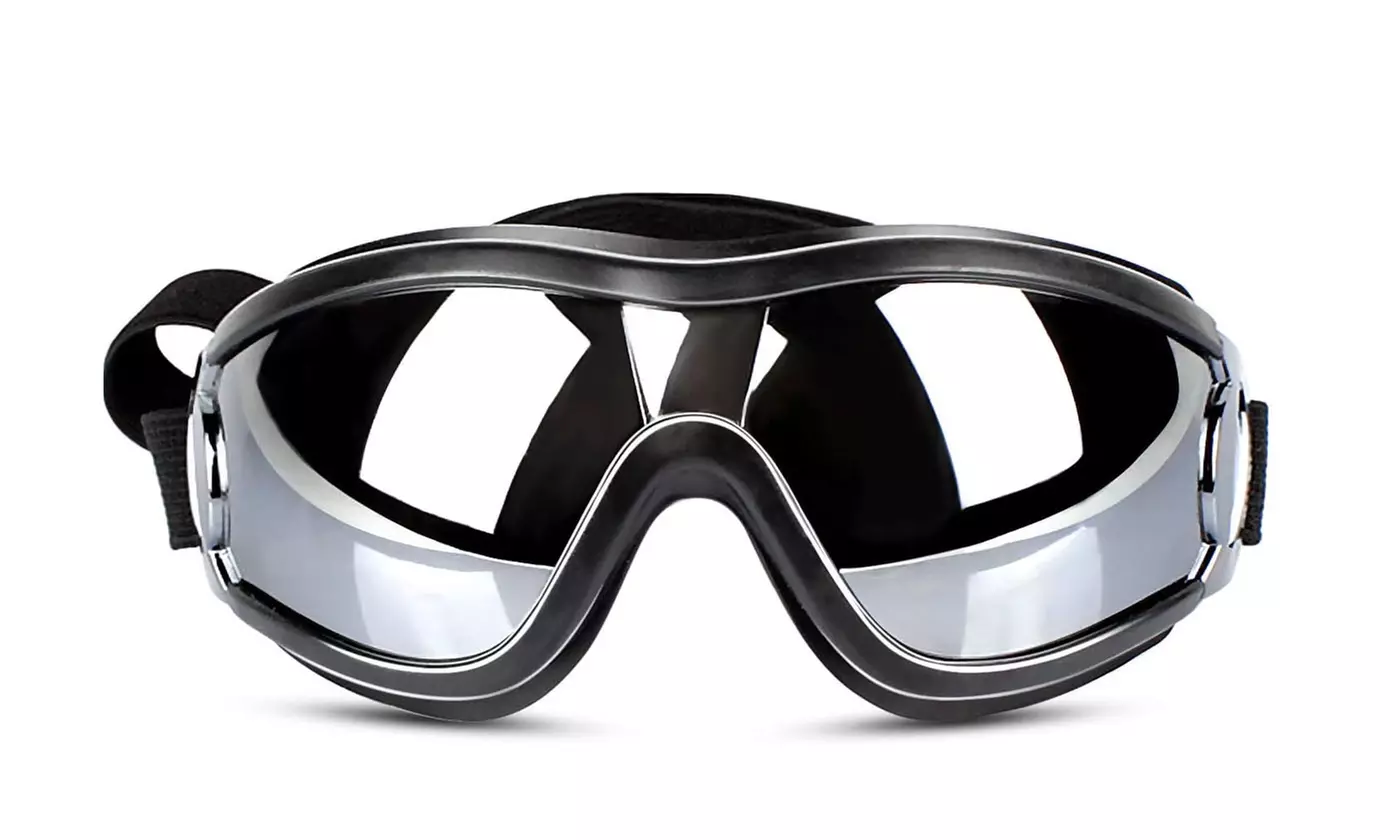 Dog Goggles Cool Sunglasses Large UV Protection Adjustable Strap Dog Glasses Pet