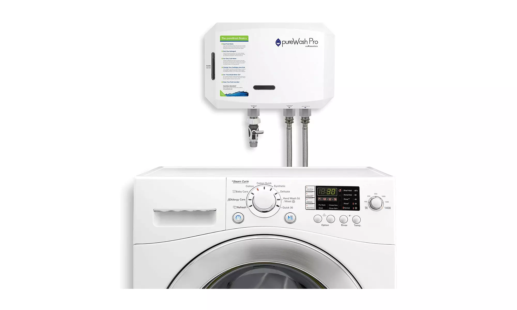 GreenTech Environmental PureWash Pro X2 Detergent-Less Laundry System - Second Medium
