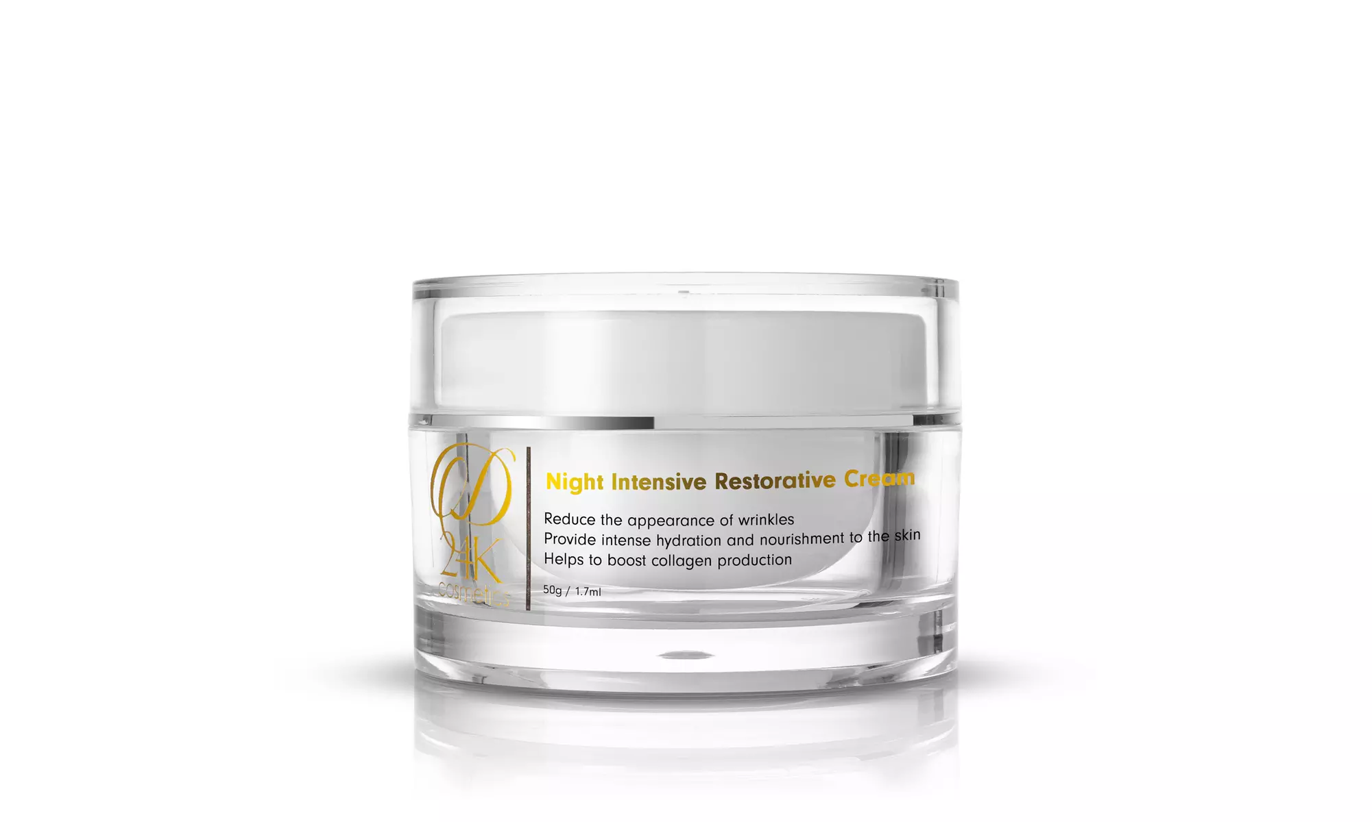 D24K Night Intensive Restorative Cream - Second Medium