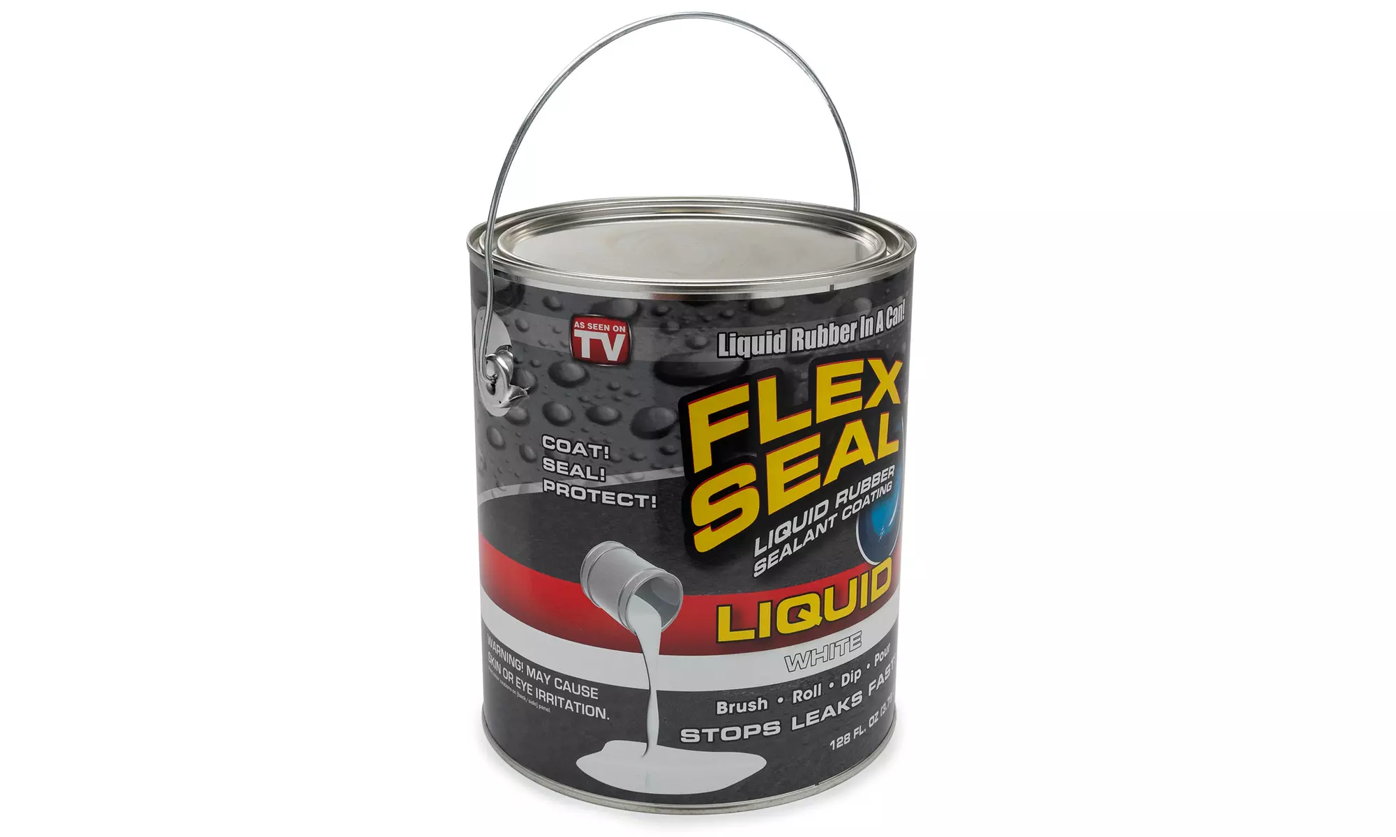 Flex Seal Liquid (1-Gallon, White) - Second Medium