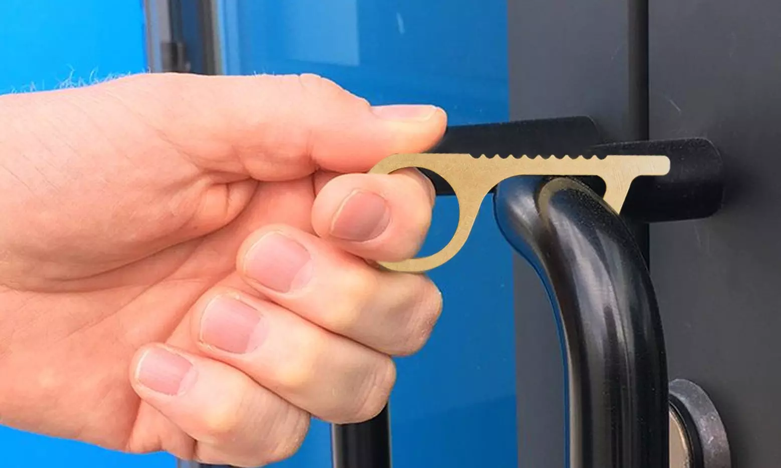 Hands-free Non-Contact Door Opener Tool - Primary Image