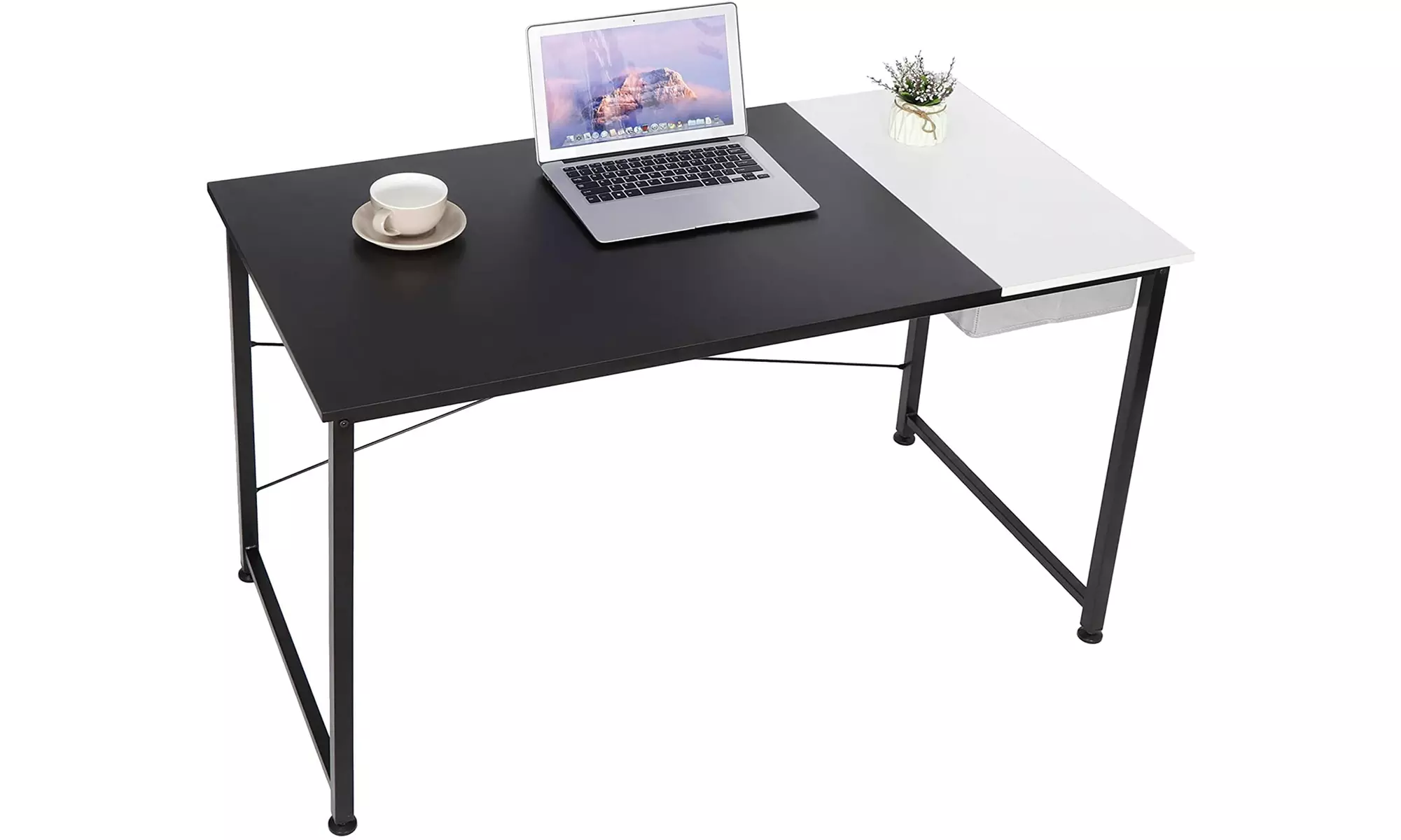 ZENY Computer Desk 47 inch  Modern Simple Desk with Drawer - Primary Image