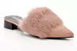 Henry Ferrera Women's Fuzzy Fur Mules - Image 6