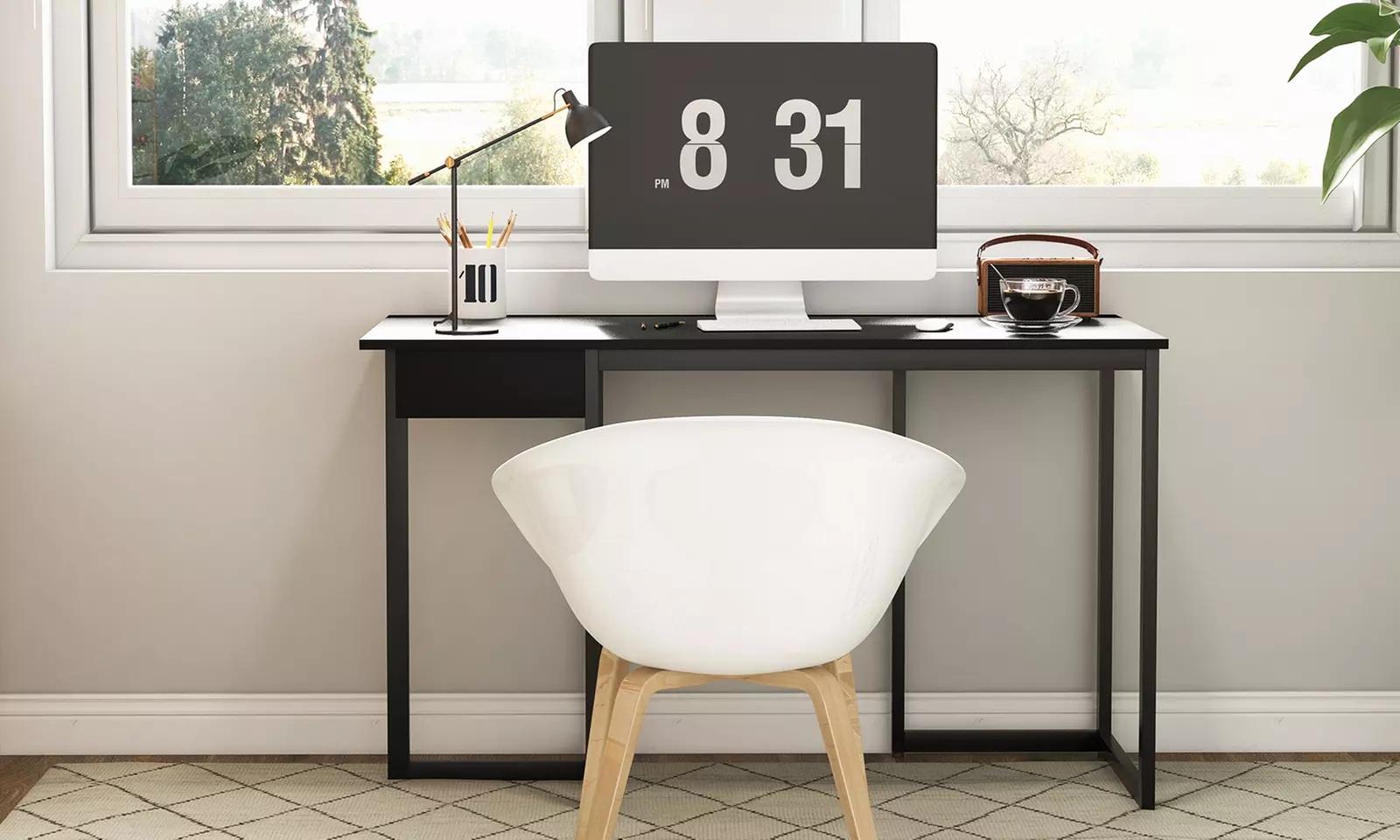 Costway Computer Desk for Home Office, Gaming Table or Workstation  - Primary Image