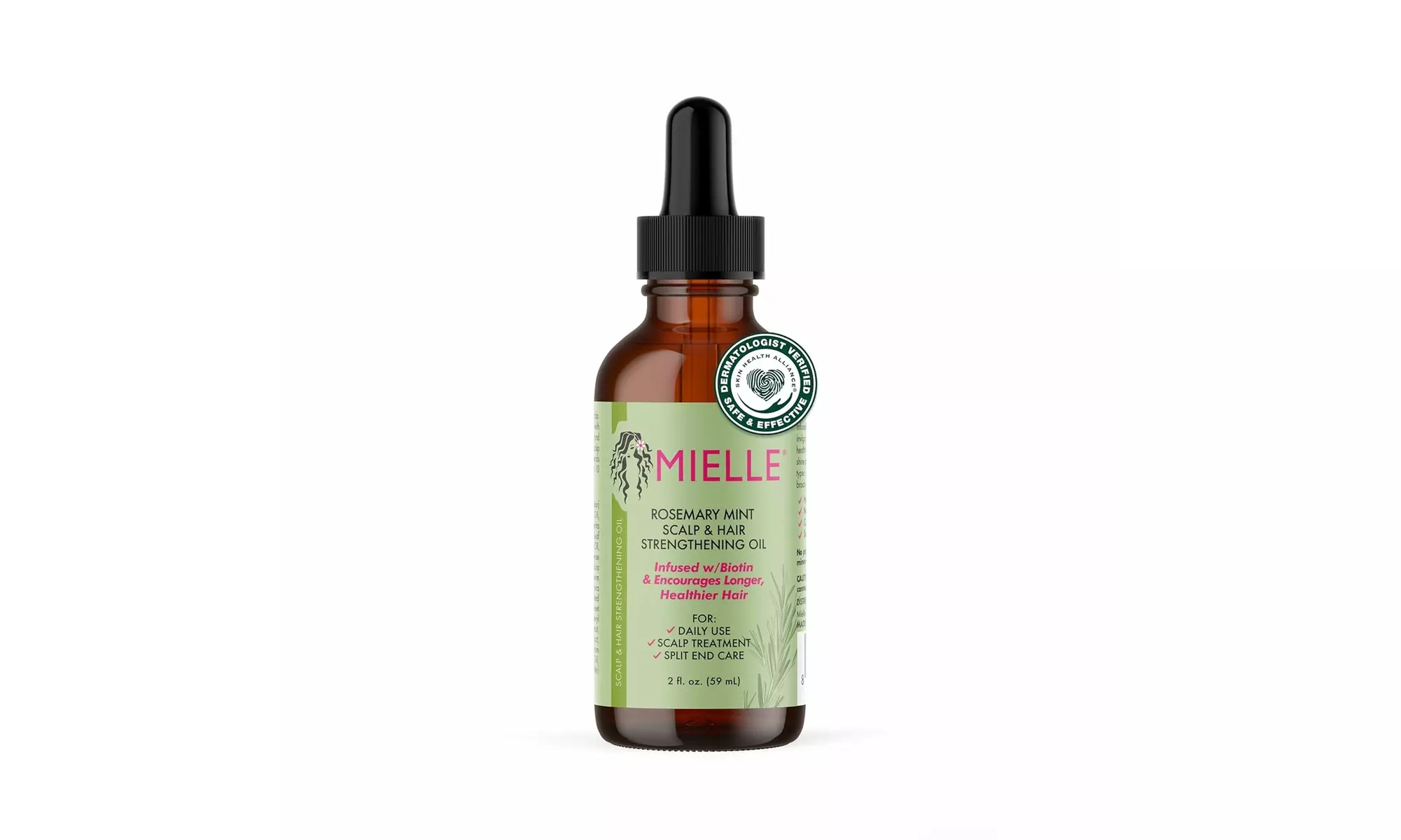 Mielle Organics Rosemary Mint Scalp & Hair Strengthening Oil for All Hair Types 