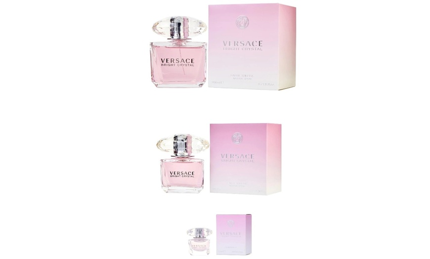 Image 1: Versace Bright Crystal Eau De Toilette Spray For Women (Multiple Sizes)