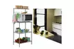 3-Tier Microwave Oven Stand Shelves Kitchen Baker Workstation Storage Cart - Second Medium