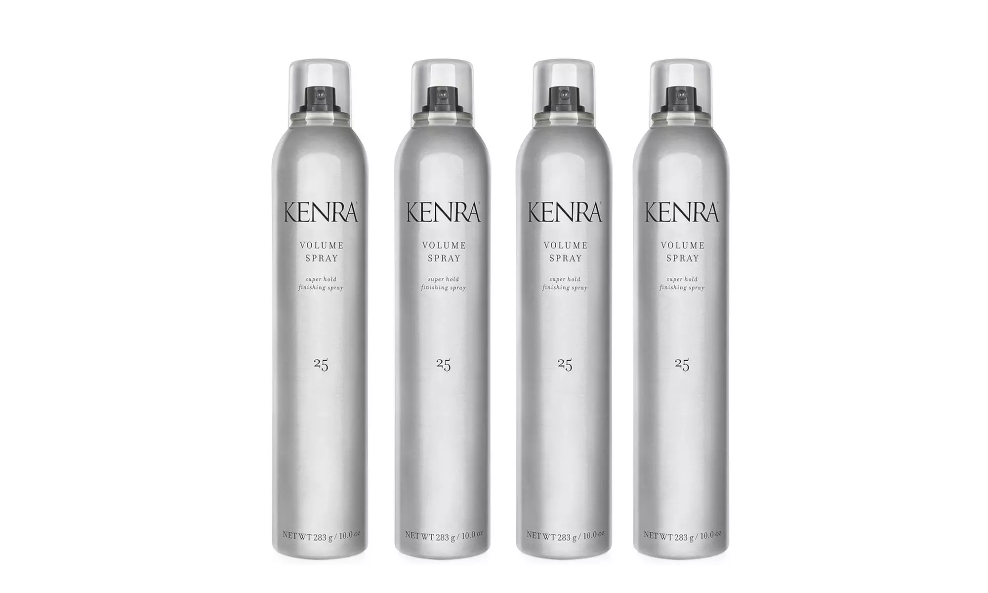 Kenra Professional Volume Spray 25 Super Hold Hair Spray 10oz (pack of 4)