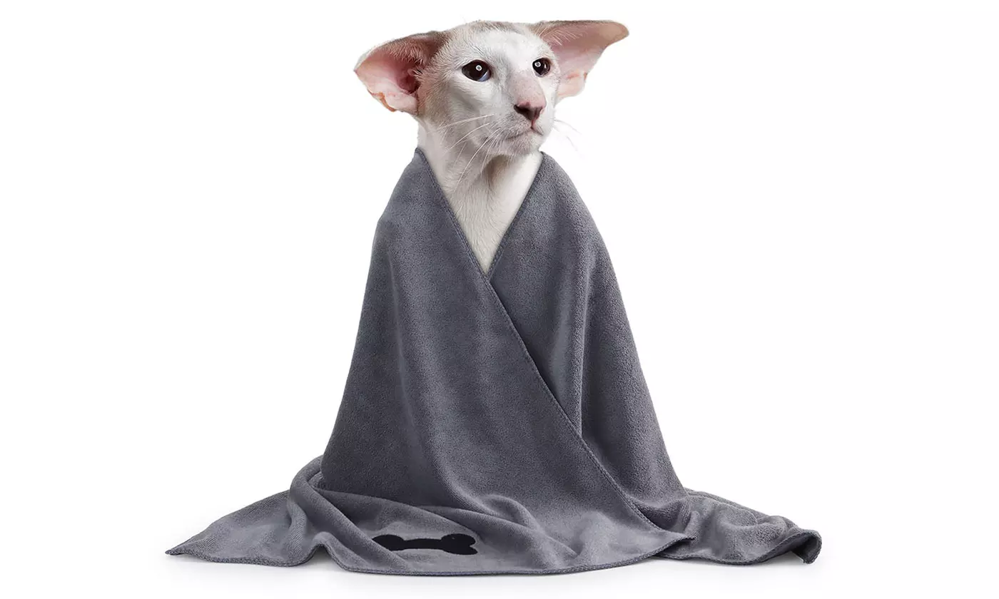 Pet Grooming Towel Absorbent Dog Towels for Dogs Soft Microfiber Quick Drying