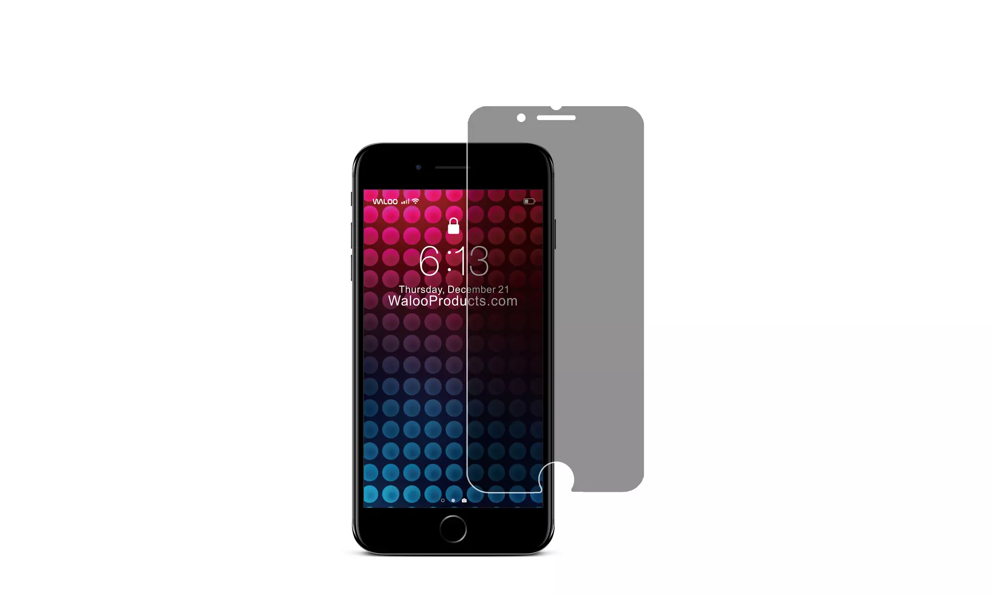 Waloo Privacy or Blue Light Tempered Glass Screen Protector for iPhone
