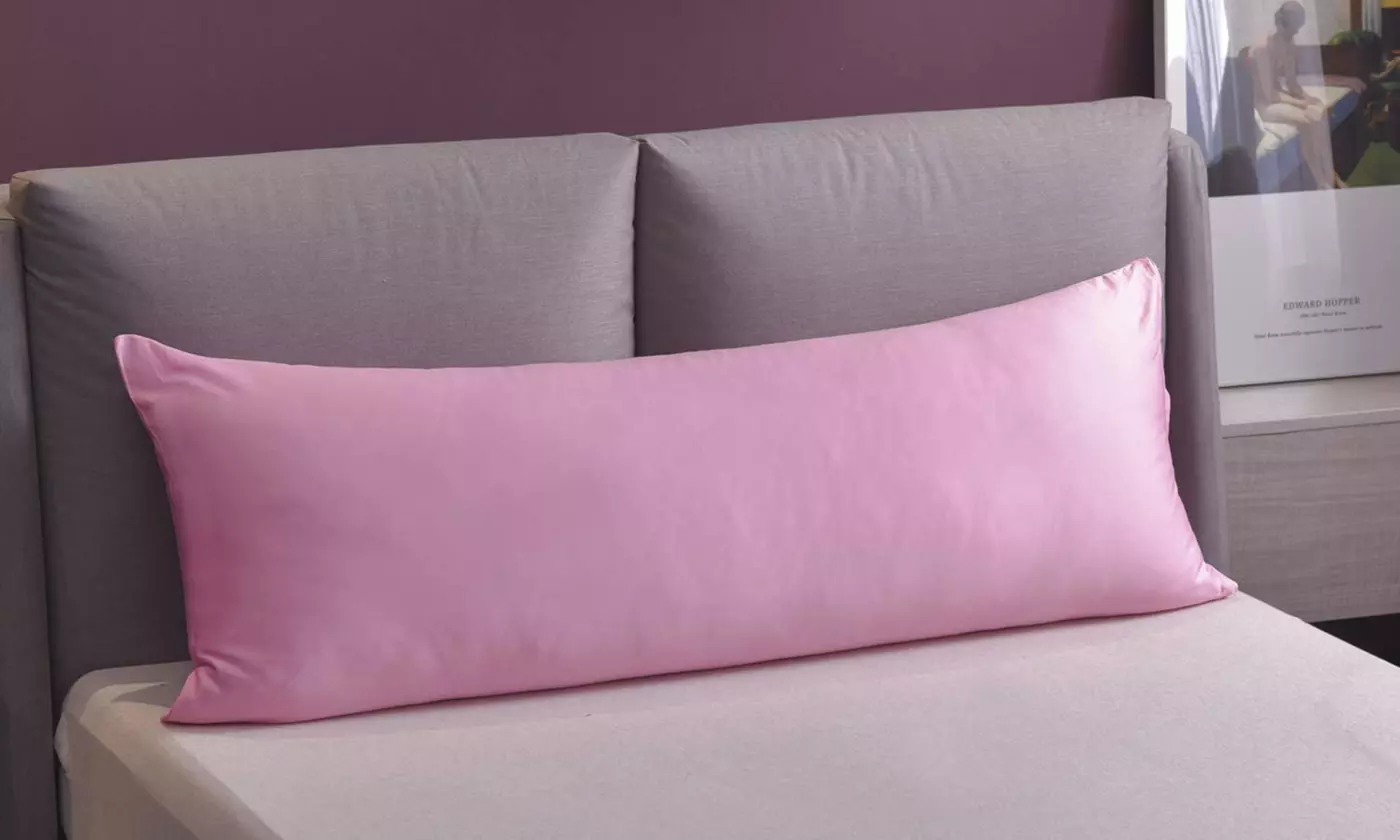 Body Pillow Cover Cotton Fabric Envelope Closure Long Body Pillow Pillowcase