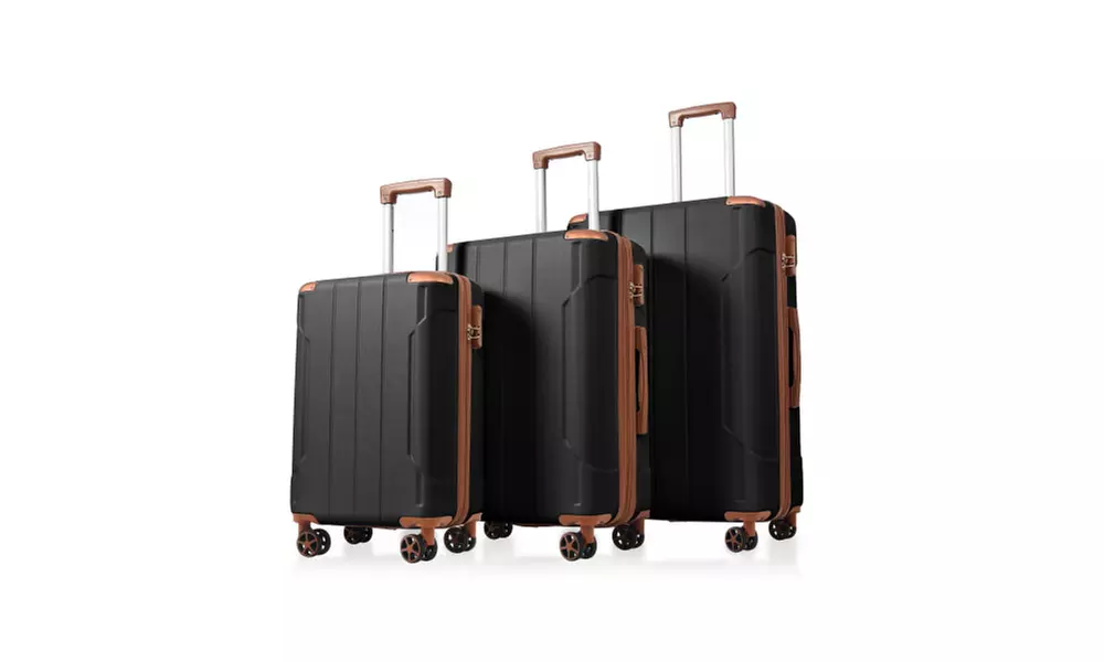 Hardshell ABS Luggage Set with Packing Cubes