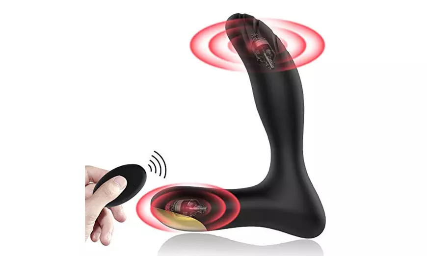 Vibrating Prostate Massager Sex Toy , Unisex G spot Vibrator Anal Sex Toy - Second Medium