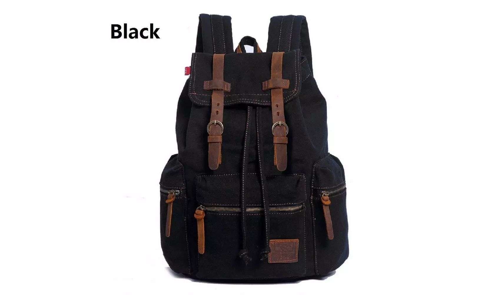 Men Women Retro Canvas Travel Sport Bag Rucksack School Bookbag Laptop Backpack - Second Medium