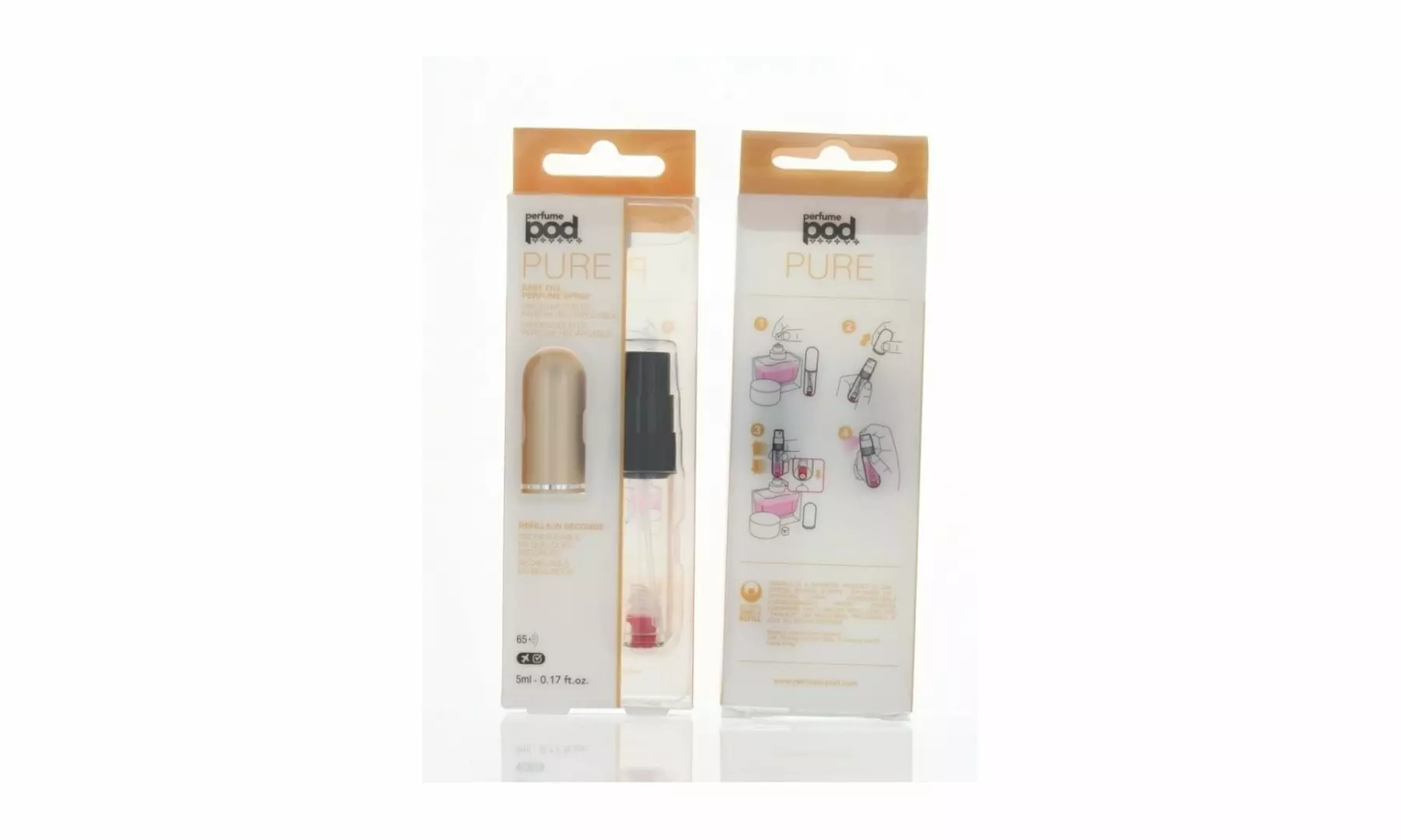 Travalo TSA Approved Travel Atomizer for Perfume or Cologne