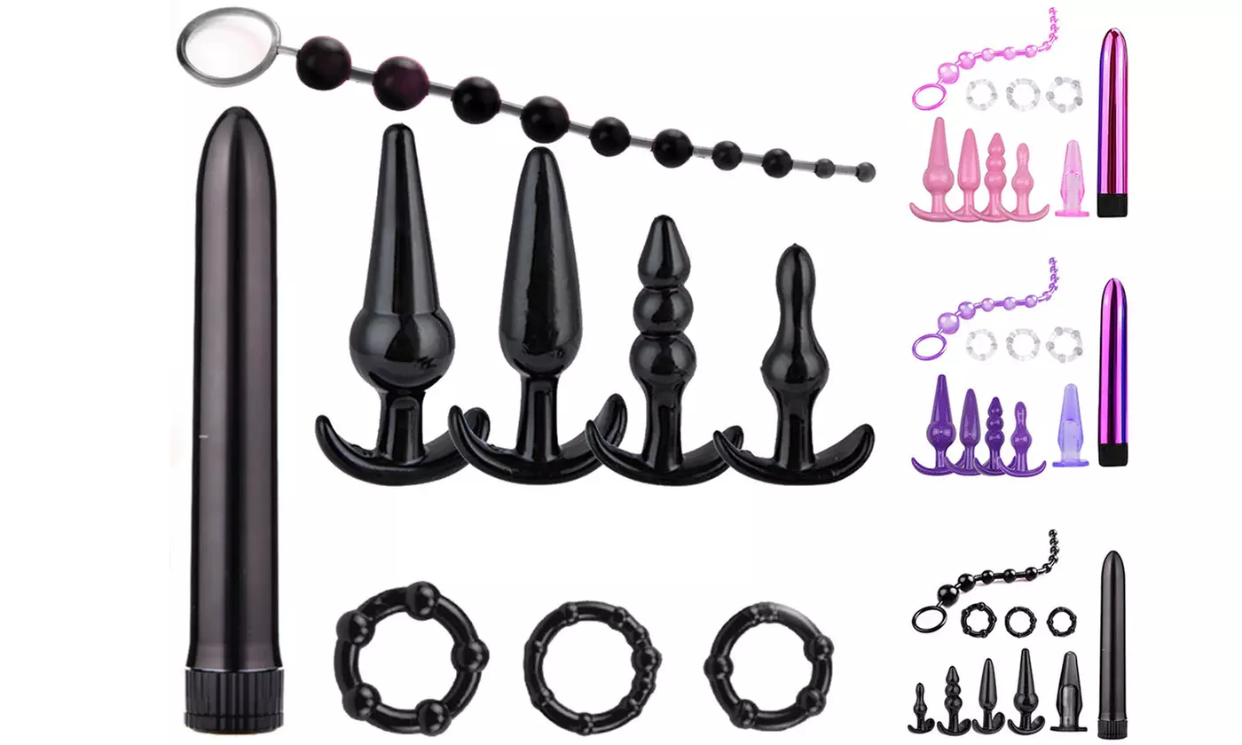 8PCS Anal Plug Set Vibrator G-spot Massager Dildo Sex Toys
