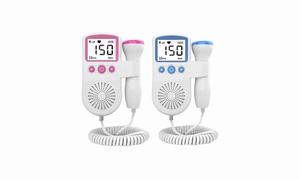 Fetal Doppler Baby Heartbeat Monitor with LCD Display and Built-In Speaker
