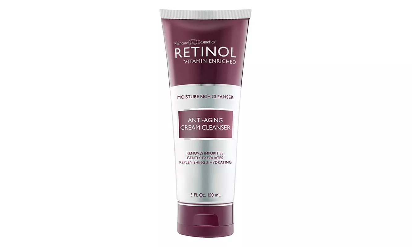 Retinol Anti-Aging Cream Cleanser Daily Deep Cleansing Facial Wash  - Primary Image