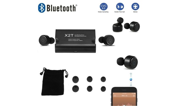 X2t true outlet wireless earbuds