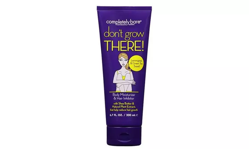 New High Quality Don't Grow There Body Moisturizer - Hair Inhibitor 6.7 oz - Second Medium