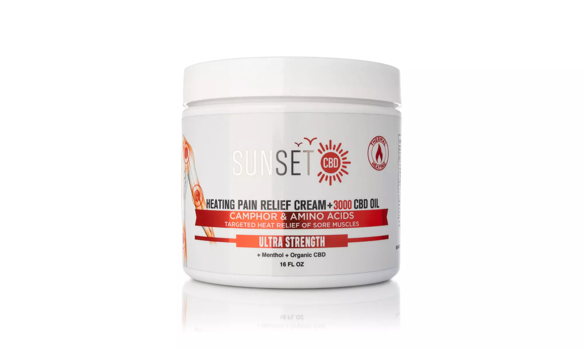 BUNDLE Pain Relief from Sunset CBD 1 pack / 2 pack  Options