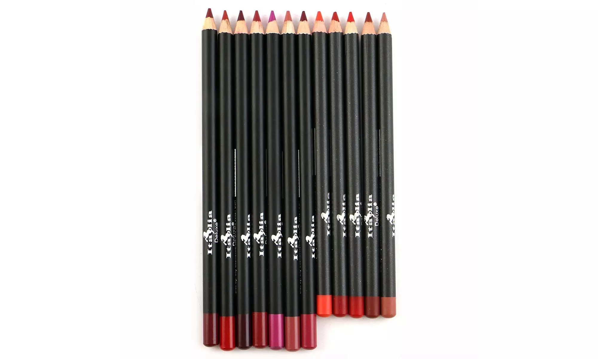 12pc Italia Deluxe Ultra Fine Lip Liner set of 12 color - Primary Image