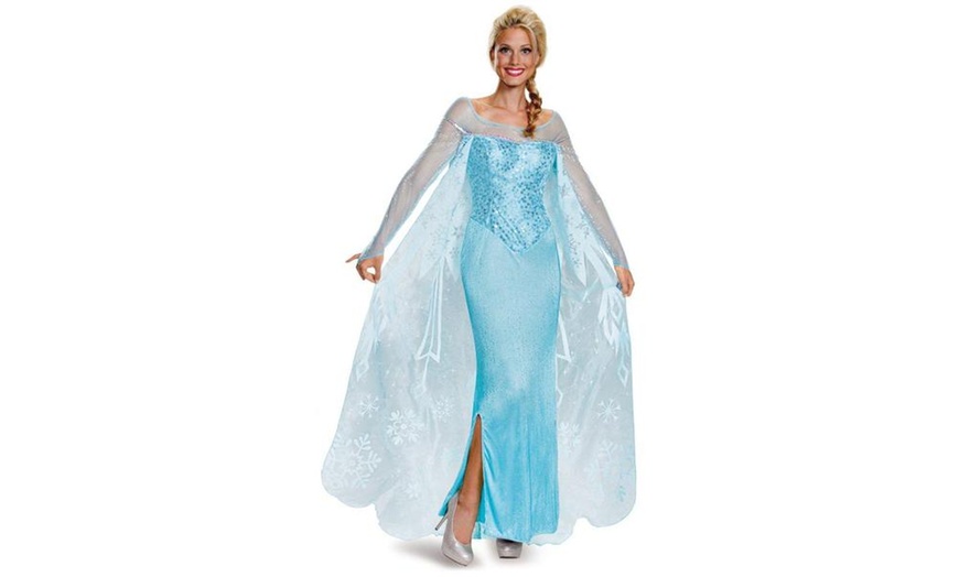 Frozen Elsa Prestige Adult Costume Groupon