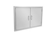 OKAD-3021 Double Door Stainless Cabinet Door 30.5 X 21 X 1.5 Inches Built-In - Second Medium