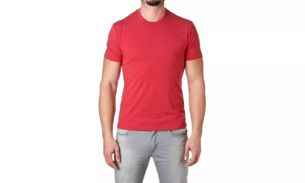 NLA Tri-Blend Crewneck Tee, 6010 - Primary Image