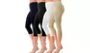 Three-Pack JVINI Women's High Waist Capris Pull-On Skinny Capri Jeggings