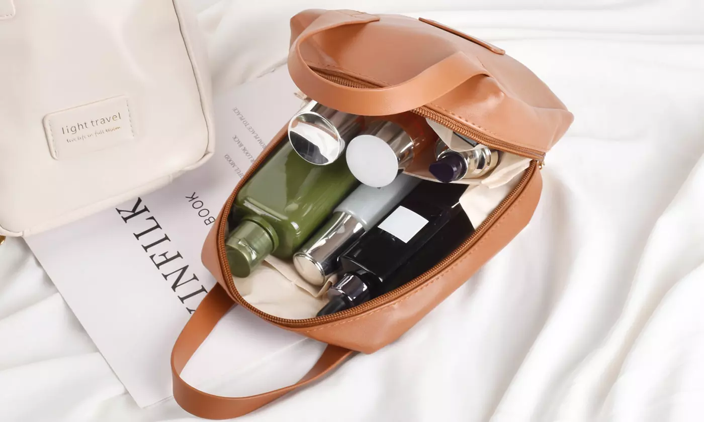 Travel Large Capacity Waterproof Makeup Bag Cosmetic Organizer