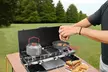 LakeForest 3-Burner 20,000 BTU Portable Propane Camping Stove with Toast Tray - Second Medium