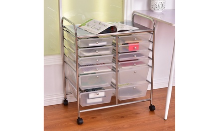 Up To 50% Off on Costway 12 Drawer Rolling Sto... | Groupon Goods