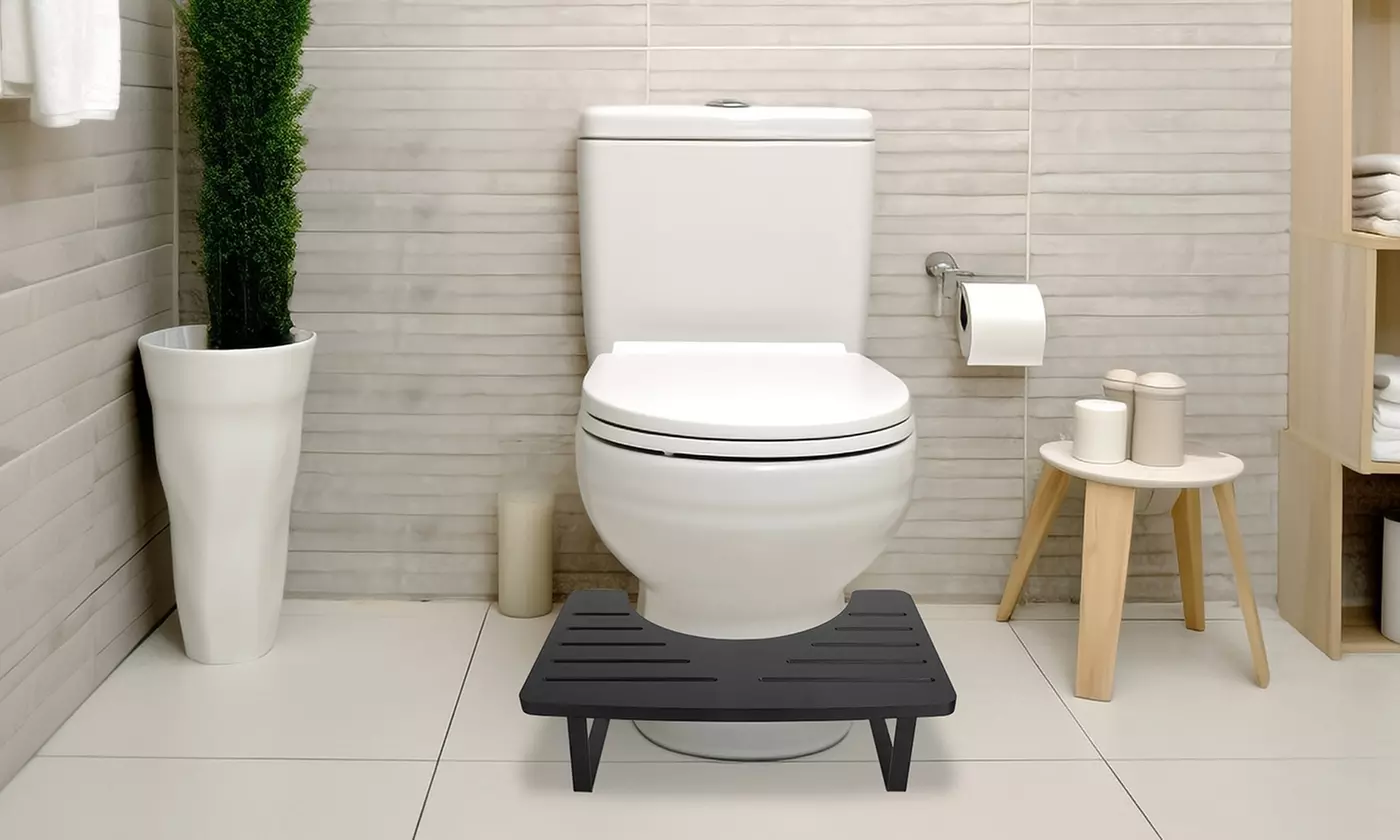 NewHome Non-Slip Squatty Potty Toilet Stool for Healthy Squatting Aid