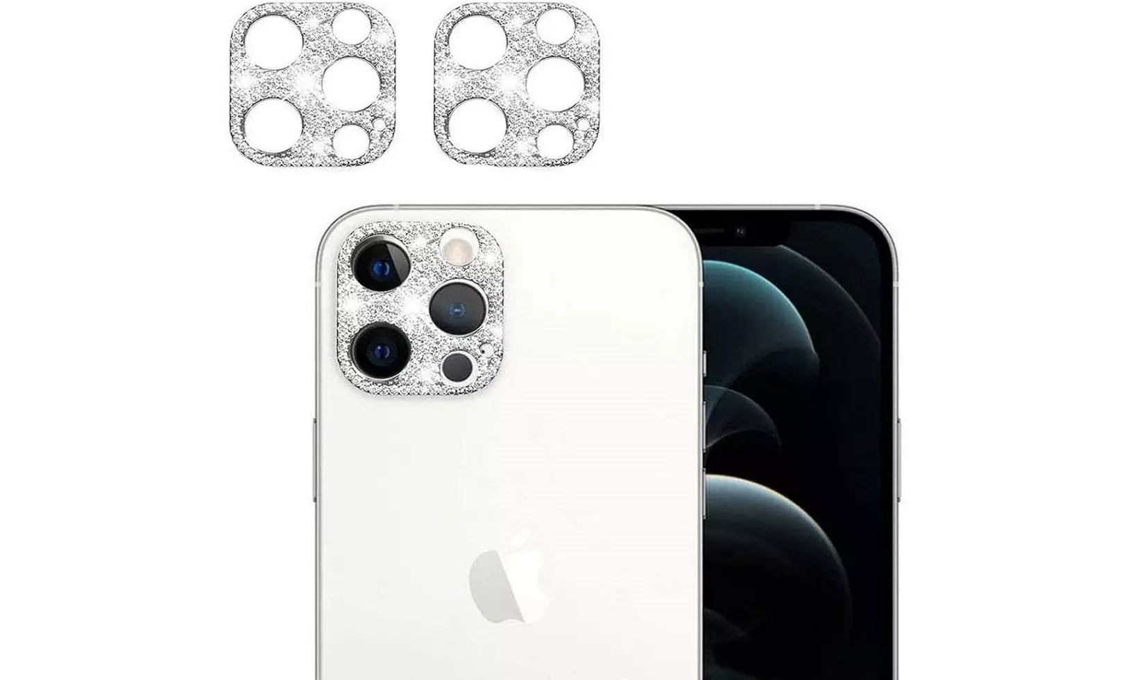 Camera Screen Protector Bling Glitter Diamond For iPhone 13 12 11 Pro Max