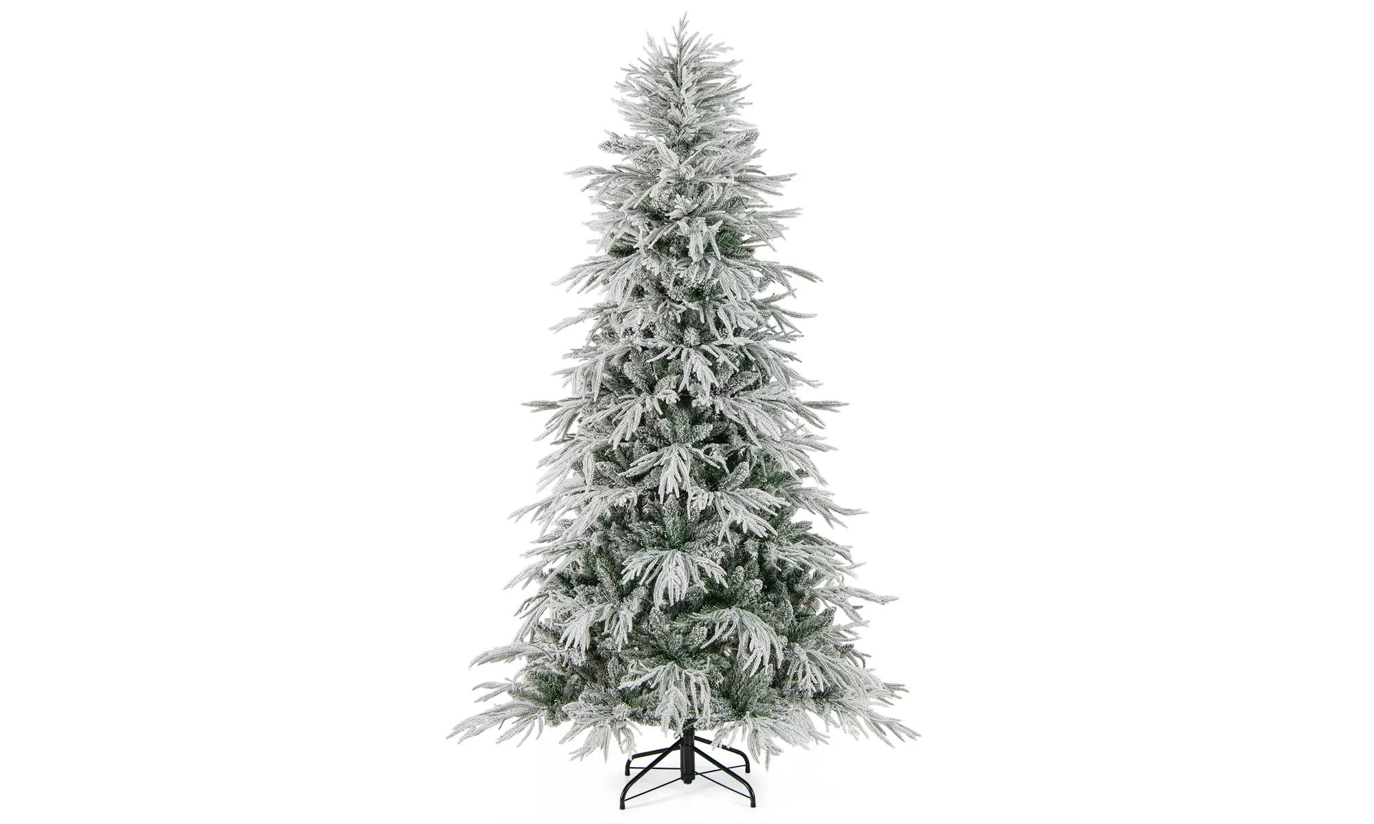 Costway Pre-Lit Artificial Christmas Tree with Branch Tips | Warm White LED Lights | Easy Setup & Home Decor
